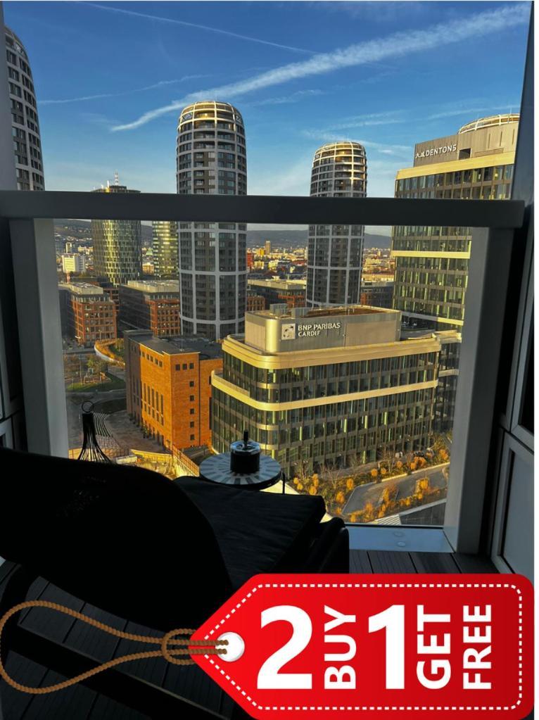 Skau Panorama Family & Business Apartment City View Free Parking Pressburg Exterior foto